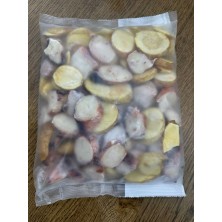 Mix Rondele calamar prefierte cu cartofi rumeniti 1Kg
